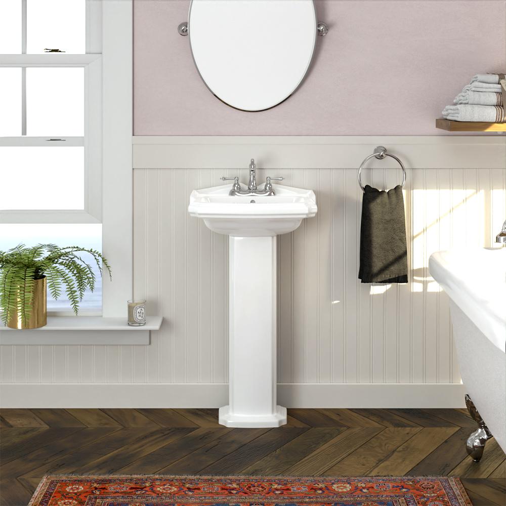 Trigg Vitreous China Pedestal Sink
