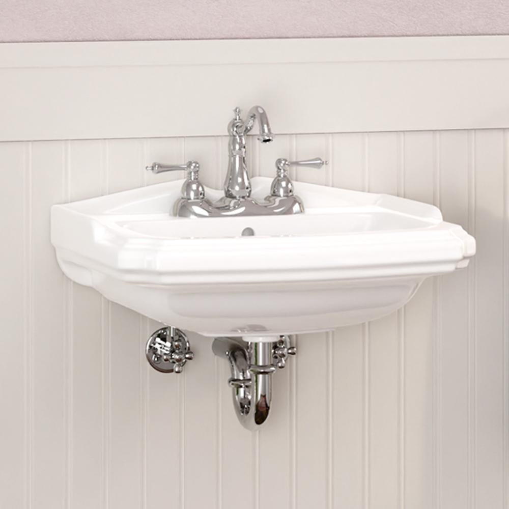 Trigg Vitreous China Wall-Mount Bathroom Sink
