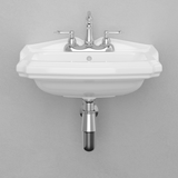 Trigg Vitreous China Wall-Mount Bathroom Sink