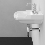 Trigg Vitreous China Wall-Mount Bathroom Sink
