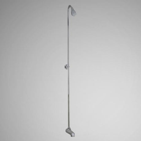 Tub Spout for Fixed Shower with Riser and Shower Head