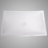 Tustin Vitreous China Rectangular Vessel Sink