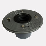 linear shower drain end outlet flange