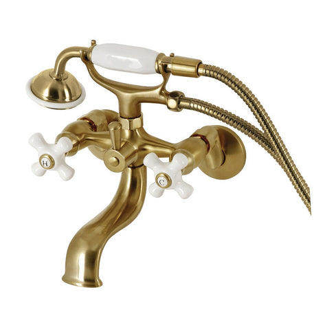 Varesgortz Wall-Mount Tub Faucet with Hand Shower
