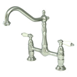 Vincenzo Bridge Kitchen Faucet