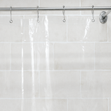 Vinyl Shower Curtain - Clear