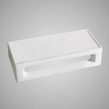 Vitreous China Rectangular Wall-Mount Accessory Shelf
