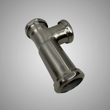 Waste Tee for Tubs with Overflow