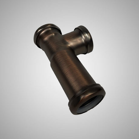 Waste Tee for Tubs with Overflow