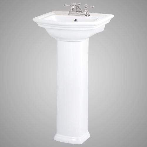 Waycross 100 Vitreous China Pedestal Sink