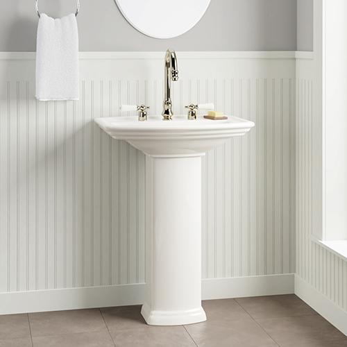 Waycross 200 Vitreous China Pedestal Sink