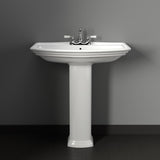 Waycross 400 Vitreous China Pedestal Sink