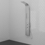 Weybun Thermostatic Stainless Steel Shower Panel with Hand Shower