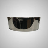 Whitlash Vitreous China Vessel Sink -  Polished Silver