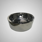 Whitlash Vitreous China Vessel Sink -  Polished Silver