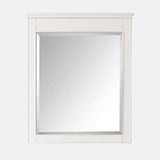 Wilbur Framed Vanity Mirror - White