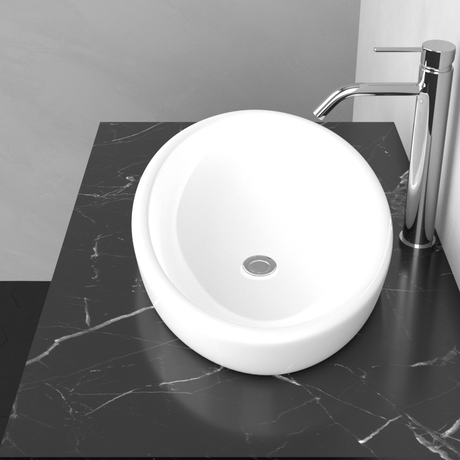 Willette Vitreous China Semi-Recessed Sink