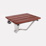Williston Wall-Mount Wood Folding Shower Seat