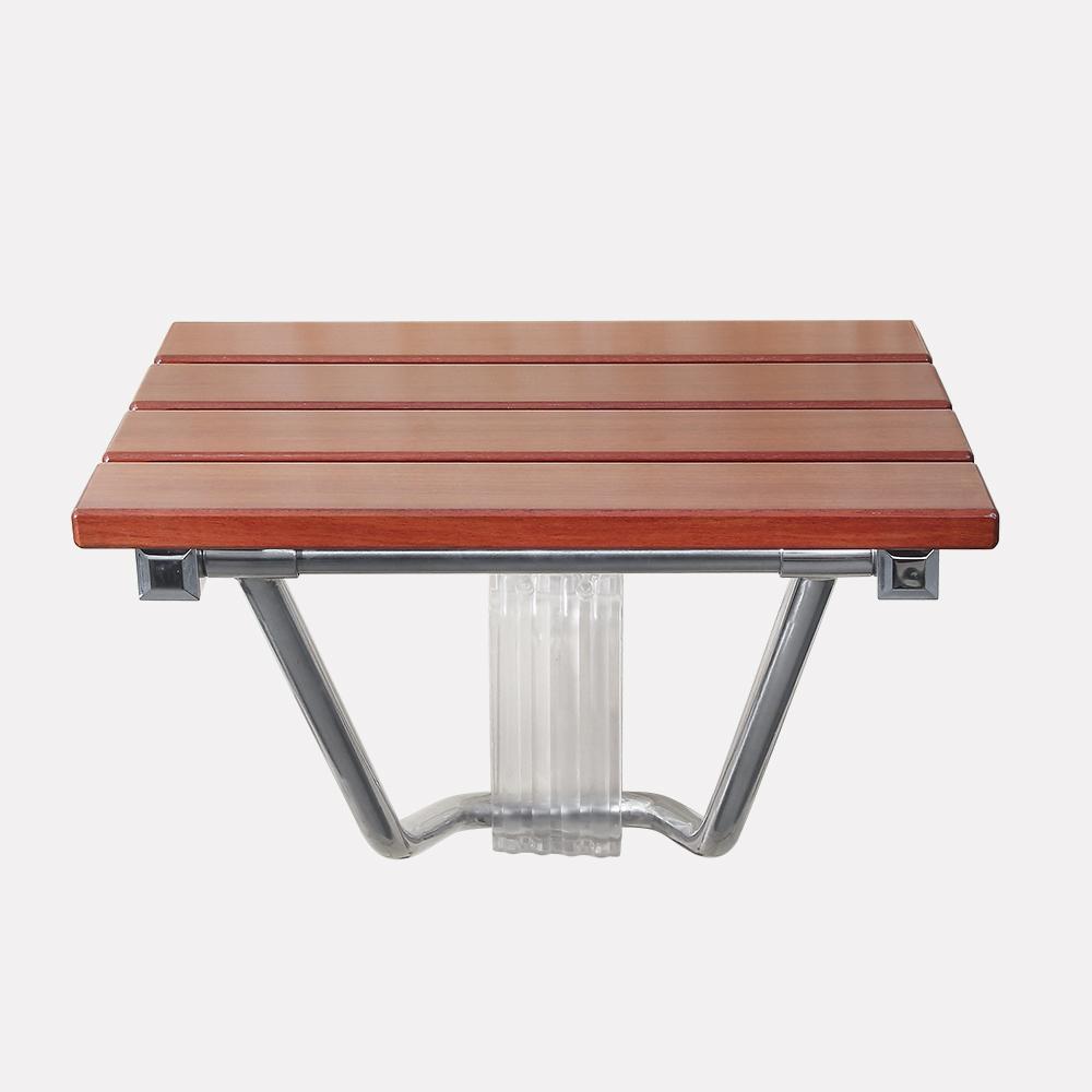 Williston Wall-Mount Wood Folding Shower Seat