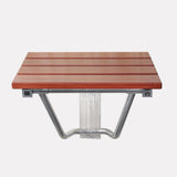 Williston Wall-Mount Wood Folding Shower Seat