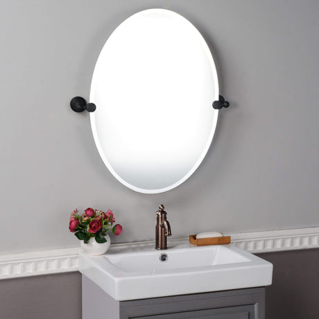 Wilton Oval Tilting Mirror