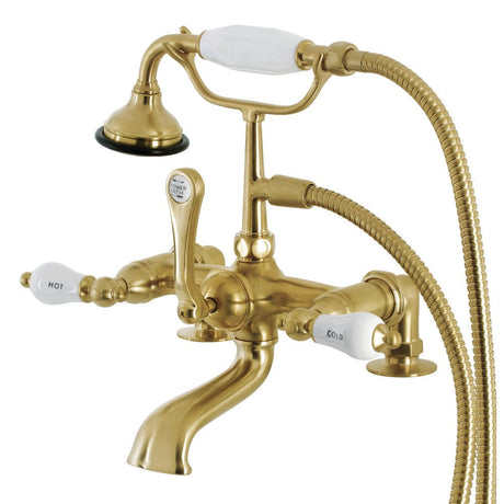 Xeners Deck-Mount Tub Faucet with Hand Shower