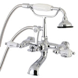 Xeners Deck-Mount Tub Faucet with Hand Shower