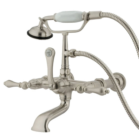 Zantsinger Bathroom Wall-Mount Tub Faucet with Hand Shower