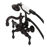 Zensten Wall-Mount Tub Faucet with Hand Shower