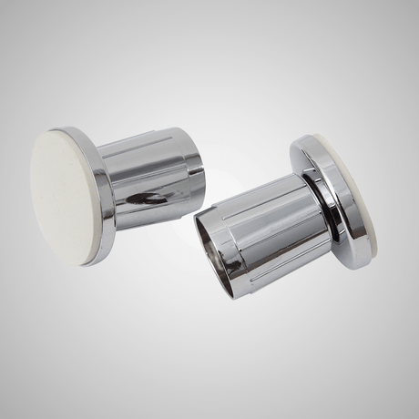 Zinc Adjustable Shower Rod Flanges